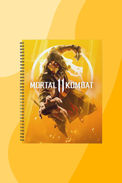 SEKİZELLİİKİ MORTAL KOMBAT -BASKILI TASARIM DEFTER