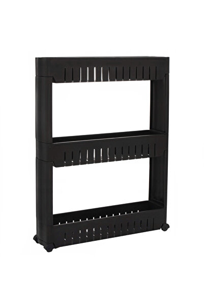 SERSIMO Sistem de rafturi de depozitare HA116 cu roți pentru bucătărie sau ba...