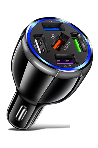 OEM Incarcator auto 12-24V Fast Charge cu port USB si QC3.0 - BK359