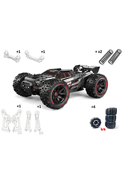 HobbyRcModels MJX 1/14 Hyper GO 14210 4x4 Fırçasız Motor ve Escli, Su Geçirmez 2.4 Ghz. Rc Arazi Aracı