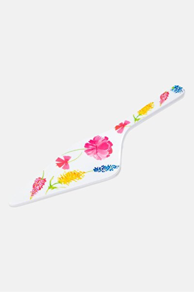 Tchibo Floral Print Cake Server, Multicolor
