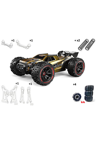 HobbyRcModels MJX 1/14 Hyper GO 14210 4x4 Fırçasız Motor ve Escli, Su Geçirmez 2.4 Ghz. Rc Arazi Aracı