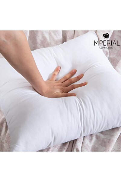 Eworld Imperial Comforts Cushion Inner Pads (Pack of 4) 40 x 60 cm Throw Pillow Inserts - PolyCotton Covers