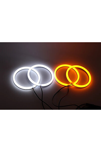 OEM Kit Angel Eyes LED COTTON cu semnalizare pentru BMW E46 Coupe/Cabrio cu F...