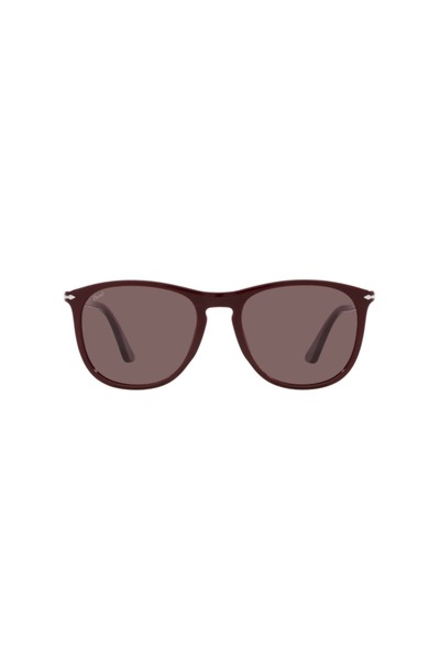 Persol 3314S 118753 55 Oval Burgundy Colored Unisex Sunglasses
