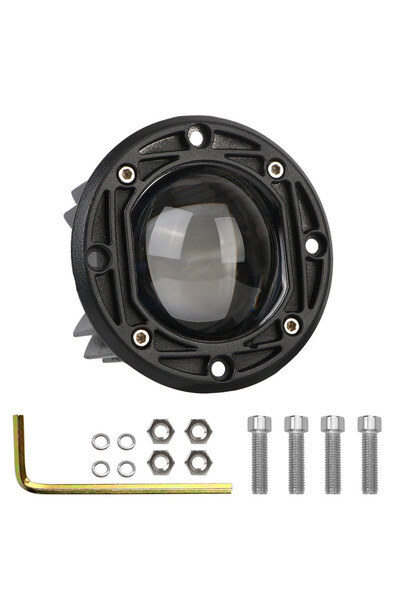 OEM Proiector LED Offroad ALB+GALBEN 30W 12V-24V Incastrabil, Flood Beam - FL...