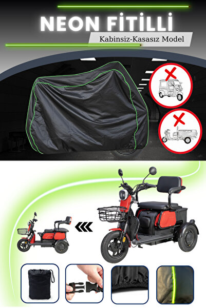 cemku قماش مجدّل مقعد فردي أسود، قماش مجدّل عجلات، قماش دراجة نارية كهربائية،...