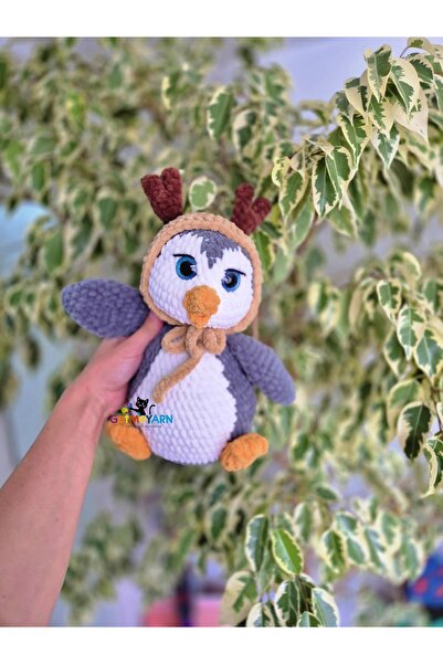 OEM Pebbles, pinguinul – Jucărie de pluș de Crăciun croșetată manual | Cadou ...