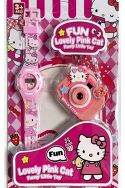 Generic ساعة إلكترونية كرتونية مع مجموعة كاميرا عرض