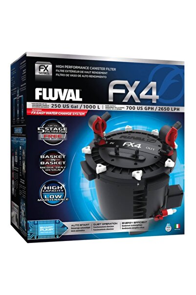 Fluval FX4 High Performance Aquarium Canister Filter 2650 LPH