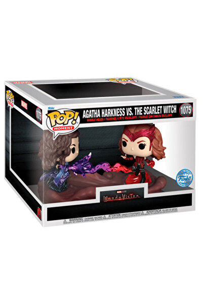 Funko Figurina POP Moment Marvel WandaVision Agatha Harkness Vs The Scarlet Witch Exclusive
