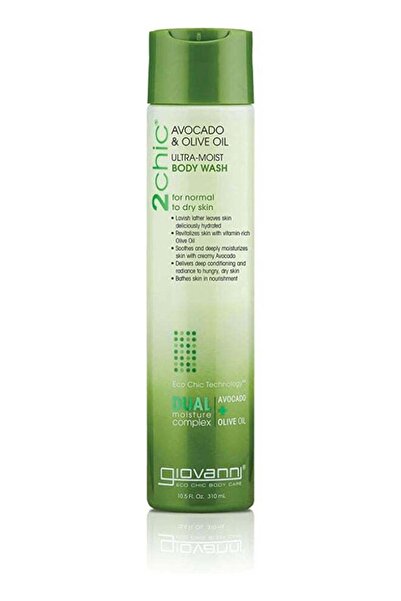 Giovanni غسول الجسم فائق الترطيب من توشيك بزيت الزيتون والأفوكادو 310 مل
