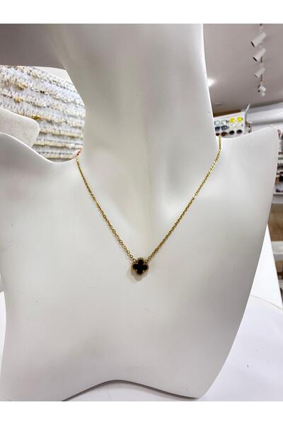 stainless steell Tek Yoncalı Kolye