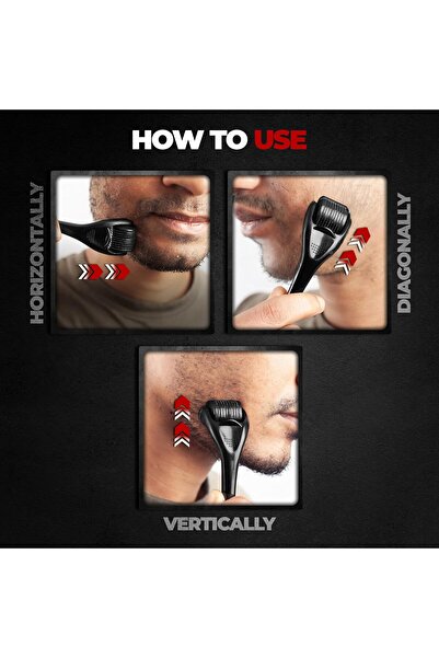 BEARDO Derma Roller 0.5 mm - Men's (Single Piece)