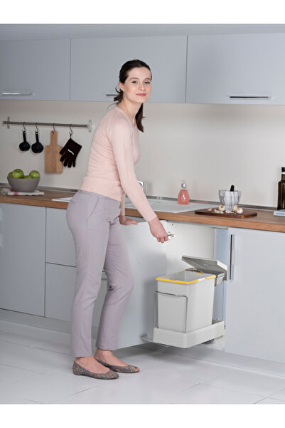 GRİMALDİ سلة مهملات بيليكان 21500 سعة 20+1 لتر