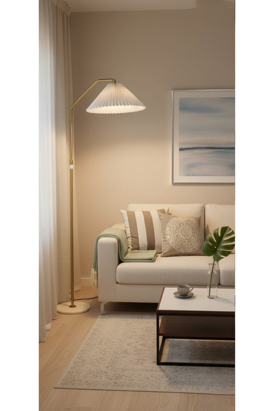 DEC49 أباجورة طويلة أنيقة بثلاثة ألوان راقية