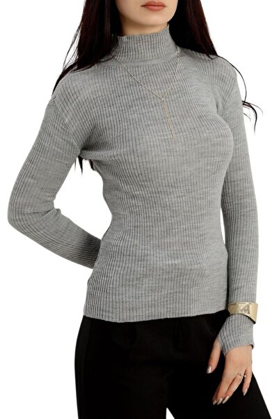 Yaşar özer giyim Half Fisherman Knitwear Finger-Through Sweater