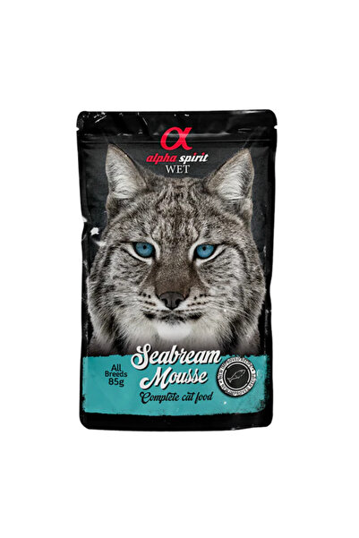 Alpha Spirit طعام القطط الرطب من موس سي بريم 85 جرام