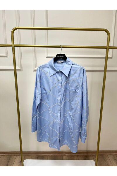 BEİAZ Fuat Gürşen Pullu Desenli Tunik