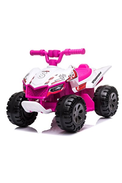 Nichiduta Atv electric pentru copii Ready Go Pink/White 35W ,Acumulator 6V 4....