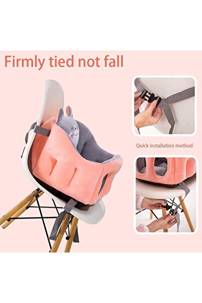 MAAS \Baby Sitting Chair Soft Plush Floor Support Seat Animal Shaped Sofa for 3-16 Months