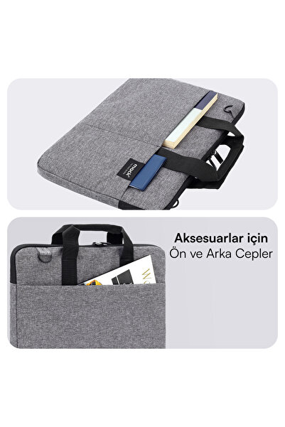 Mack Mcc-704 15.6" City Fit Notebook Bag Gray