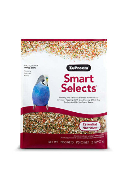 Zupreem Smart Selects Parakeets Food 2LB