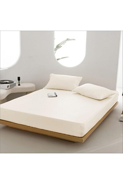 Generic D DONETELLA 3-Piece King Bed Sheet Set — Silky Brushed Microfiber, Fitted Sheet & Pillowcases, 35