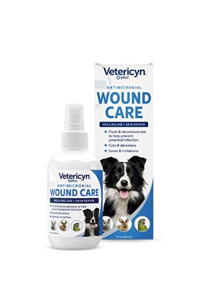 vetericyn بالإضافة إلى جميع منتجات العناية بالجروح والبشرة للحيوانات