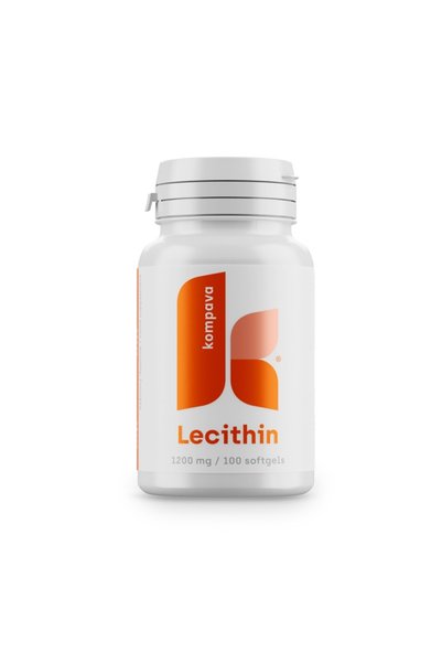 Kompava Lecitină 1200 mg/100 capsule