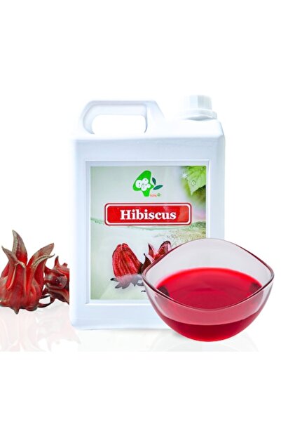 Boboq Sirop de Hibiscus 2,5 L, aromă florală autentică pentru băuturi răcorit...