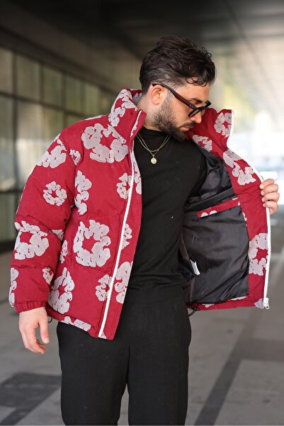 RHONES Men's Stick Collar Winter Flock Coat