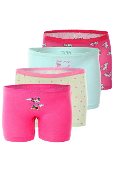 CARINA 4 Girls' Cotton Underwear Shorts - UW 301
