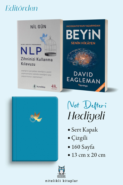 Kuraldışı Yayınevi NLP Zihninizi Kullanma Kılavuzu - Beyin Senin Hikayen/David Eagleman