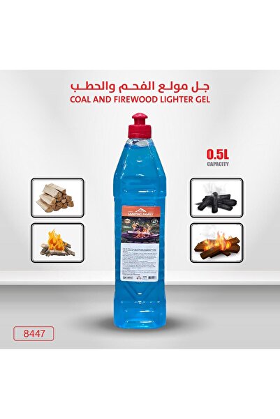 Generic Camping Fire Gel | Chafing Fuel 500 Ml | Barbecue Lighter Gel | Fast Lighting Firestarters