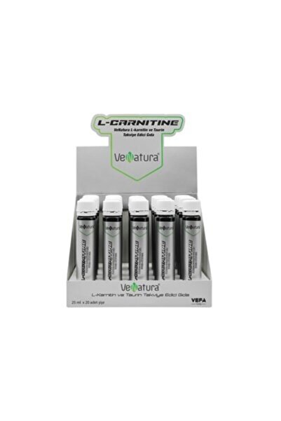 VeNatura L-Carnitine Ve Taurin 25 Ml X 20 Şişe
