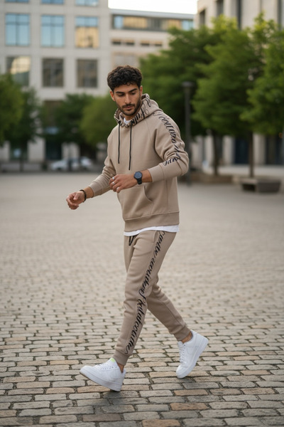 dehaine Men's tracksuit, sweatshirt + pants, Padded, RM59