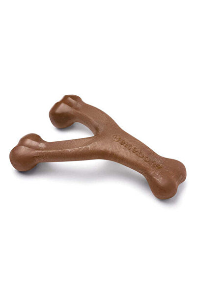 Benebone Wishbone Peanut Chew Toy for Dogs