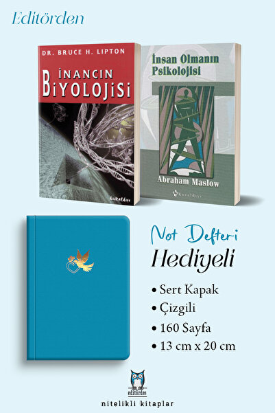 Kuraldışı Yayınevi İnancın Biyolojisi - İnsan Olmanın Psikolojisi/Abraham Maslow