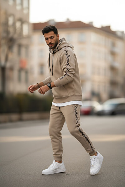 dehaine Men's tracksuit, sweatshirt + pants, Padded, RM59