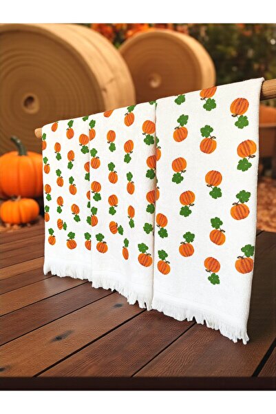 CNR Garden 3'lü Bal Kabaklı Mutfak Havlusu