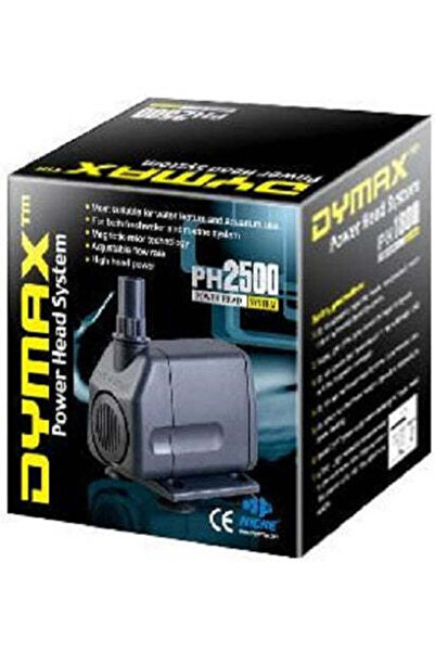 Dymax مضخة مياه صامتة من Power Head PH2500 لأحواض السمك بسعة 2500 لتر/ساعة