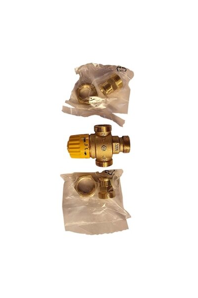 BARBERİ Hot water mixing valve 3/4, Barberi, brass, Italy