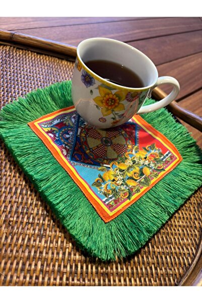 Merve Kaymakcı Rio De Janerio Sunum Peçetesi Yeşil