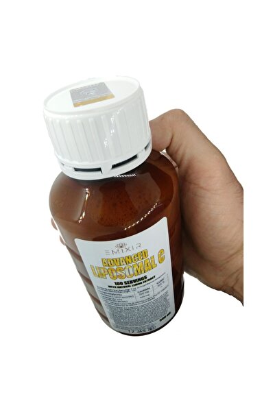 Emixir Liposomal Vitamin C, 100 servings, 50,000 mg, 500ml, Advanced Liposomal C