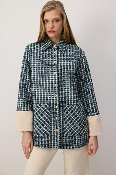 Touché Privé Fur Shirt with Cuffs