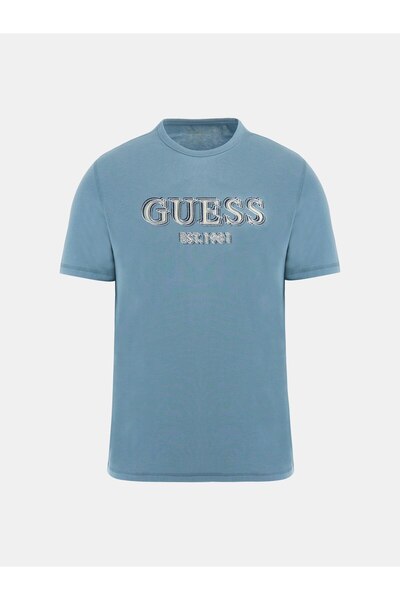 Guess Tricou Slim Fit pentru bărbați cu logo Ss Cn