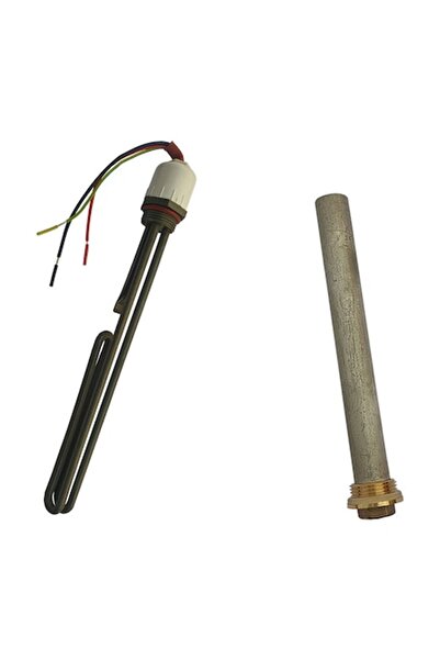 Energy 1 inch, 1500W electric resistance + 3/4" magnesium anode for compact pressurized solar panel