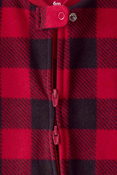 Carter's Baby Baby Red Fleece Jumpsuit