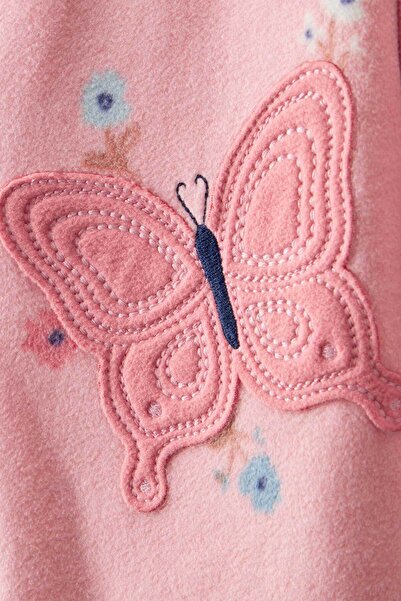 Carter's Baby Girl Pink Fleece Jumpsuit